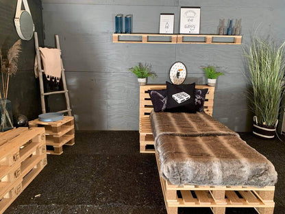 Pallet Bed 120 x 200 cm | 80 x 120 cm pallets - Online-Pallets