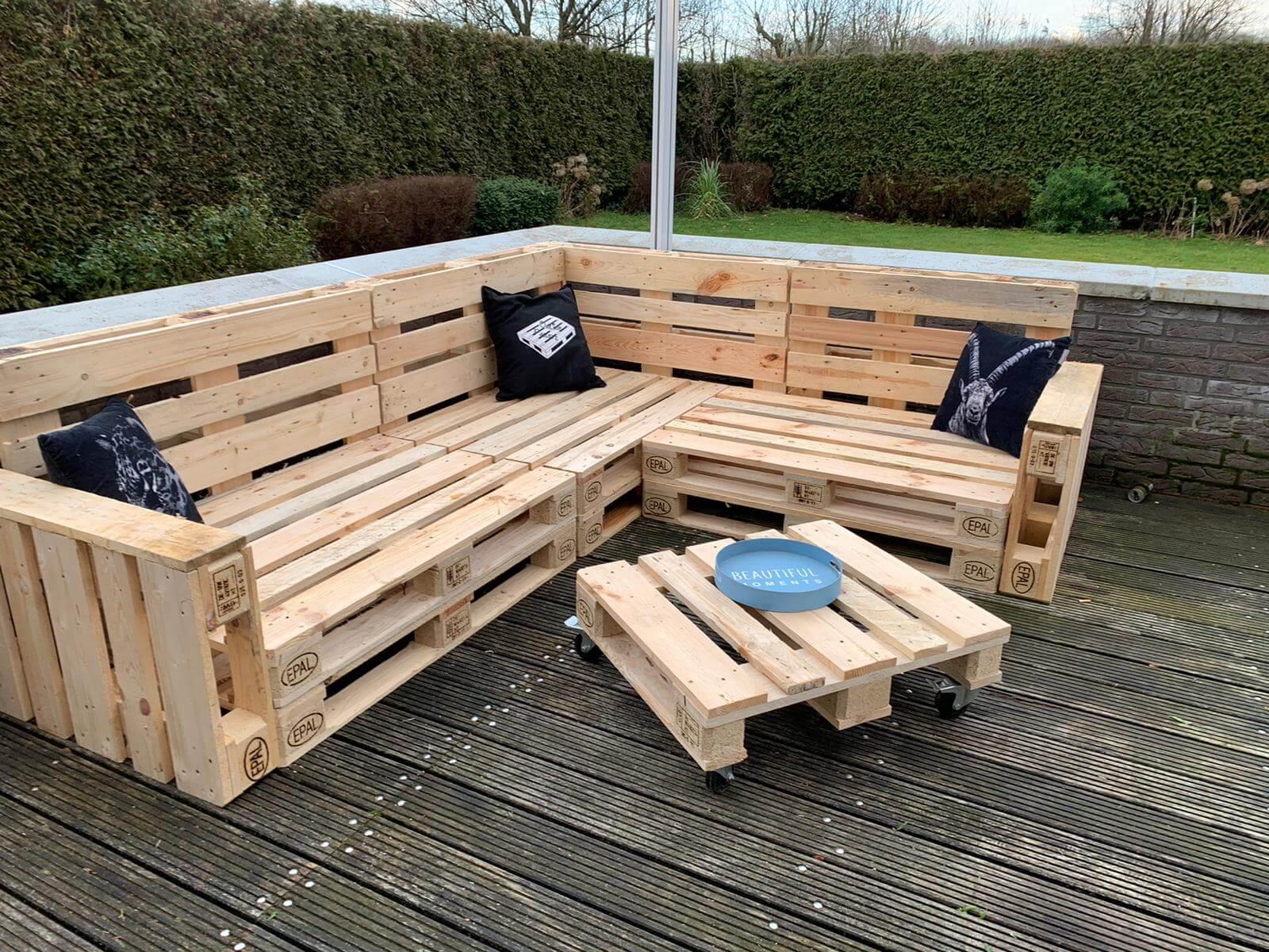 Euroleuning 80x15cm Nieuw - Online-Pallets