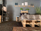 Pallet Bed 70 x 200 cm | 70 x 100 cm pallets - Online-Pallets