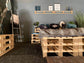 Pallet Bed 160 x 200 cm | 80 x 100 cm pallets - Online-Pallets