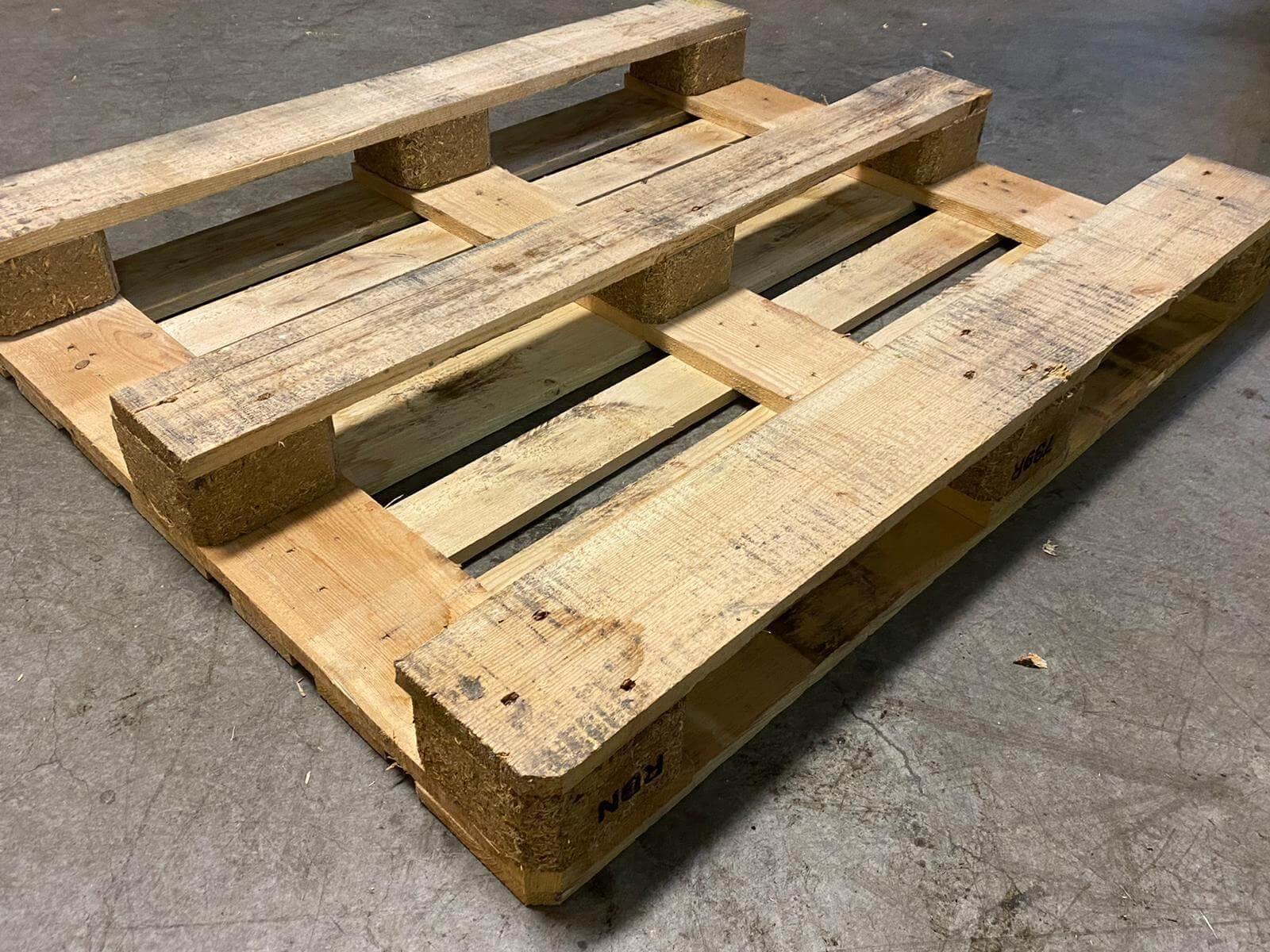 Gebruikte pallet 100x120cm - Online-Pallets