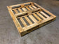 Gebruikte Pallet 105x105cm - Online-Pallets