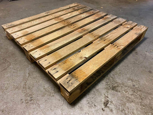 Gebruikte Pallet 120x120cm - Online-Pallets