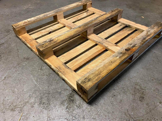 Gebruikte Pallet 120x120cm - Online-Pallets