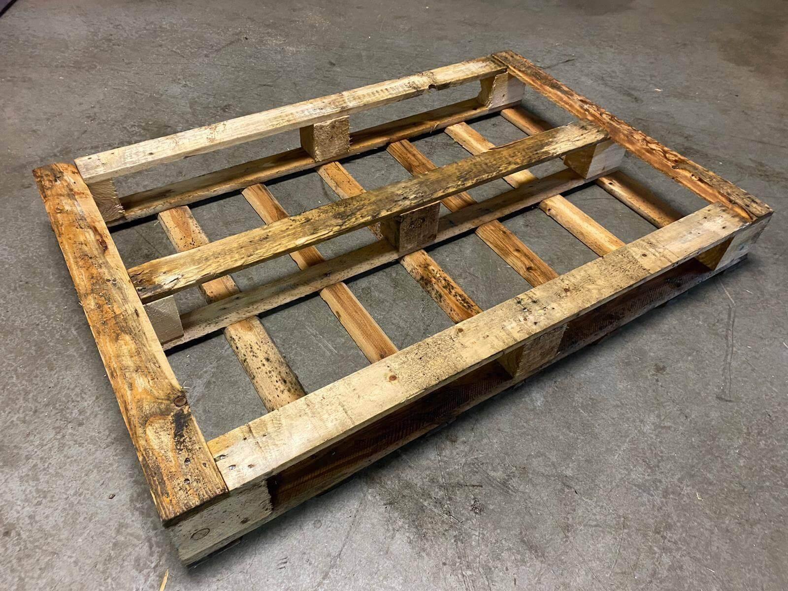 Gebruikte Pallet 80x120cm - Online-Pallets