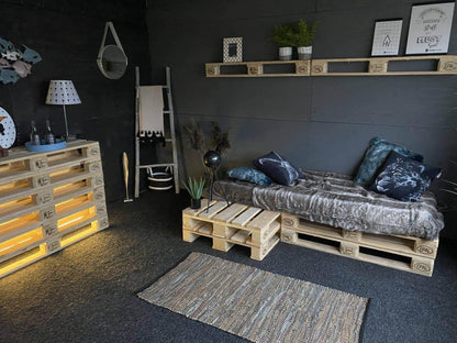 Pallet Bed 2 Hoog 200x80cm Nieuw - Online-Pallets